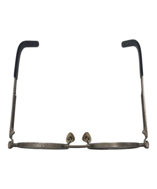 Jean Paul GAULTIER（ジャンポールゴルチェ）Jean Paul GAULTIER (ジャンポールゴルチェ) サングラス シルバー×ネイビーの古着・服飾アイテム