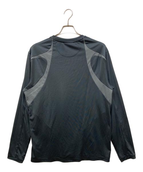 UMBRO（アンブロ）UMBRO (アンブロ) BOILER ROOM (ボイラールーム) LS FOOTBALL TEE/ロングスリーブフットボールTシャツ ブラック サイズ:XLの古着・服飾アイテム