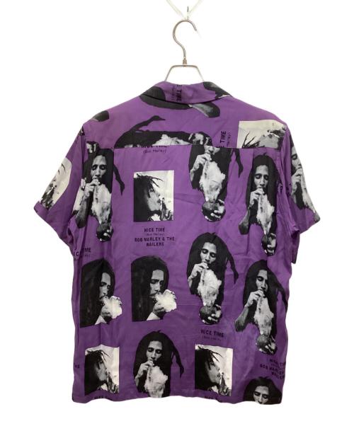 WACKO MARIA（ワコマリア）WACKO MARIA (ワコマリア) ボブ・マーリーS/S ハワイアン シャツ パープル サイズ:Lの古着・服飾アイテム