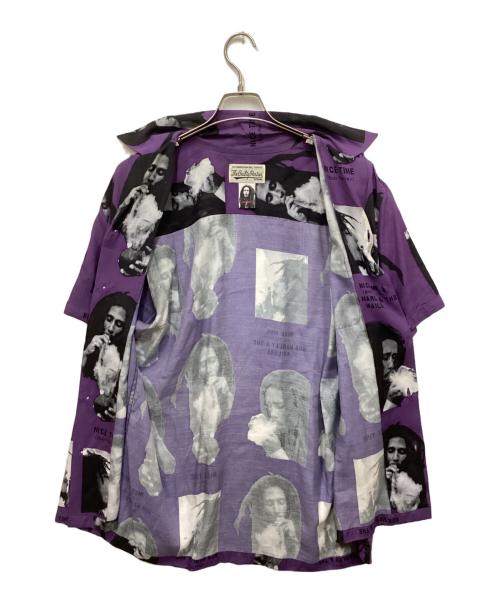 WACKO MARIA（ワコマリア）WACKO MARIA (ワコマリア) ボブ・マーリーS/S ハワイアン シャツ パープル サイズ:Lの古着・服飾アイテム