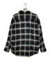 gold (ゴールド) NEL CHECK BIG WORK SHIRT／ネルチェックビッグワークシャツ ブラック サイズ:M：8000円