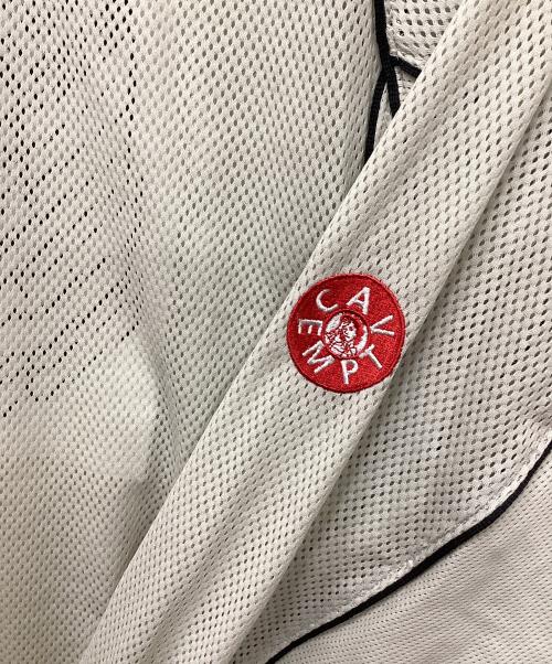 C.E（シーイー）C.E (シーイー) MESH RAGLAN COLOUR LONG SLEEVE T/メッシュラグランカラーロングスリーブTシャツ グレー サイズ:Mの古着・服飾アイテム