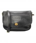 COACHコーチ）の古着「オールドコーチグラブタンレザーターンロックシティショルダーバッグ」