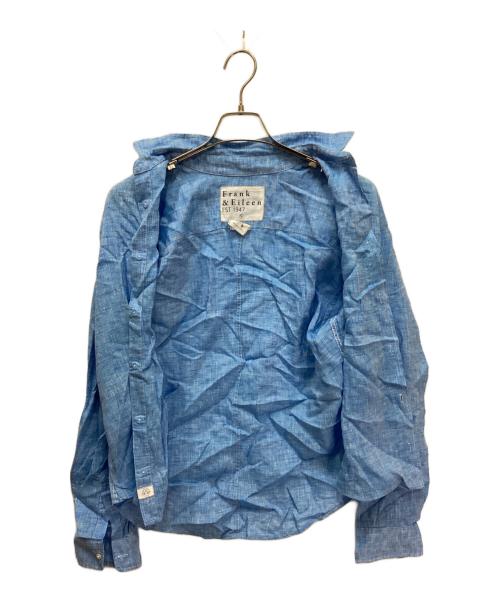 Frank&Eileen（フランクアンドアイリーン）Frank&Eileen (フランクアンドアイリーン) リネンシャツ スカイブルー サイズ:Sの古着・服飾アイテム