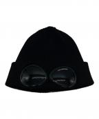C.P COMPANYシーピーカンパニー）の古着「COTTON GOGGLE BEANIE」｜ブラック