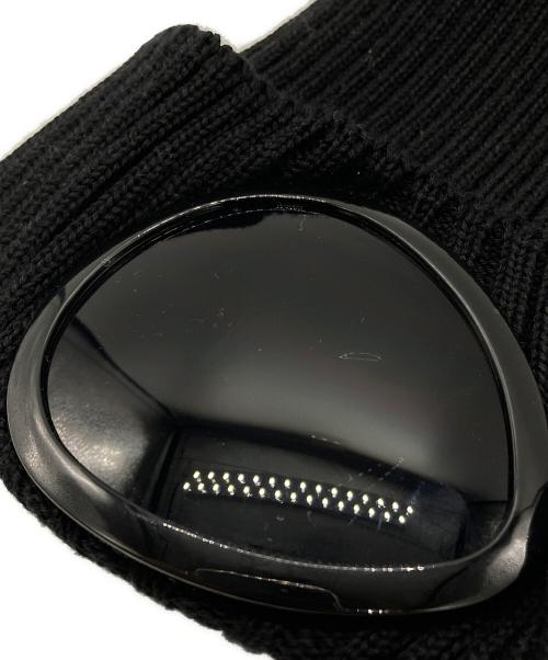 C.P COMPANY（シーピーカンパニー）C.P COMPANY (シーピーカンパニー) COTTON GOGGLE BEANIE ブラックの古着・服飾アイテム