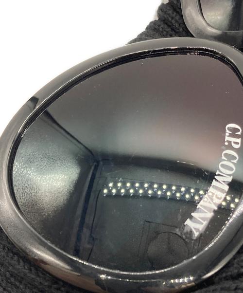 C.P COMPANY（シーピーカンパニー）C.P COMPANY (シーピーカンパニー) COTTON GOGGLE BEANIE ブラックの古着・服飾アイテム