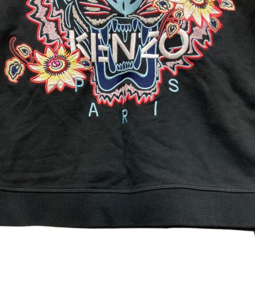 KENZO（ケンゾー）KENZO (ケンゾー) タイガー刺繍スウェット ブラック サイズ:Mの古着・服飾アイテム