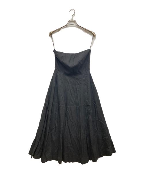 SEZANE（セザンヌ）SEZANE (セザンヌ) EDITIONS (エディションズ) ベアトップワンピース ブラック サイズ:40 未使用品の古着・服飾アイテム