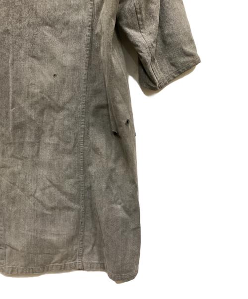 Le Favori（ル ファヴォリ）Le Favori (ル ファヴォリ) ヴィンテージブラックシャンブレーアトリエコート グレー サイズ:表記なしの古着・服飾アイテム