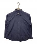 COMOLIコモリ）の古着「シャツ」｜ネイビー