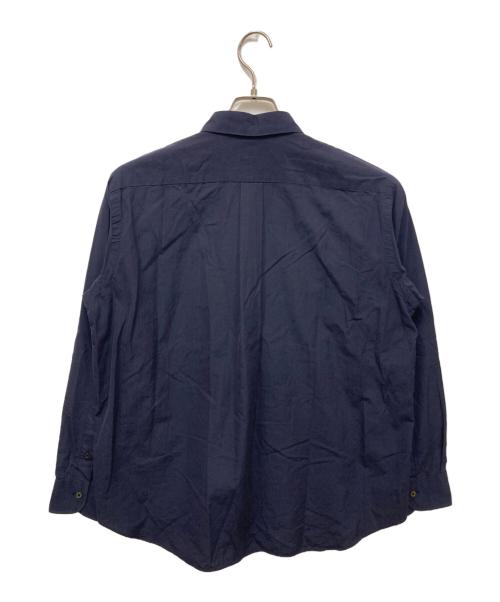 COMOLI（コモリ）COMOLI (コモリ) シャツ ネイビーの古着・服飾アイテム