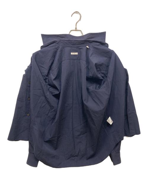 COMOLI（コモリ）COMOLI (コモリ) シャツ ネイビーの古着・服飾アイテム