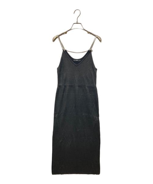 DIESEL（ディーゼル）DIESEL (ディーゼル) M FOIL DRESS/フォイルドレス ブラック サイズ:S 未使用品の古着・服飾アイテム