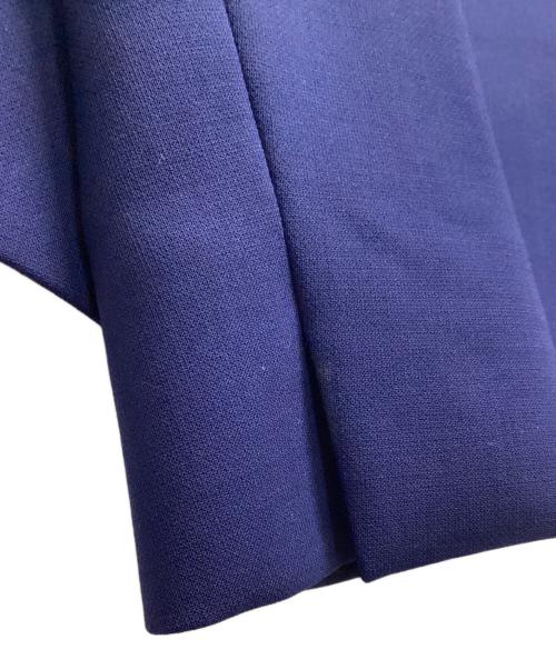 MaxMara（マックスマーラ）MaxMara (マックスマーラ) ピークドラペル1Bテーラードジャケット ブルー サイズ:I40の古着・服飾アイテム