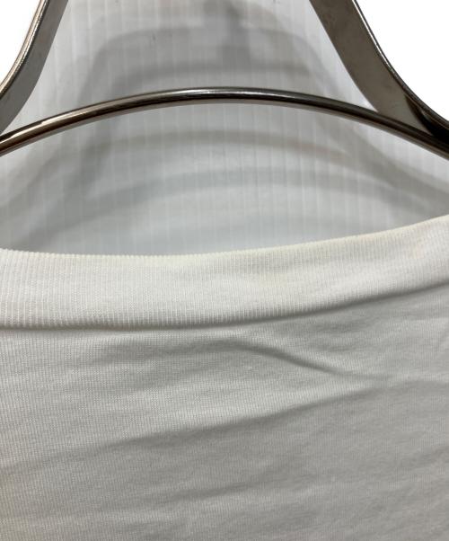 ENFOLD（エンフォルド）ENFOLD (エンフォルド) Cut Layered/カットレイヤードTシャツ ホワイト サイズ:38の古着・服飾アイテム