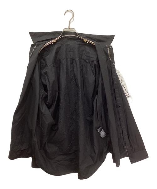 EDIFICE（エディフィス）EDIFICE (エディフィス) india makeバック エンブロイ シャツ ブラック サイズ:L 未使用品の古着・服飾アイテム