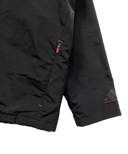 adidas（アディダス）adidas (アディダス) バスケットボールコーチジャケット ブラック サイズ:M 未使用品の古着・服飾アイテム