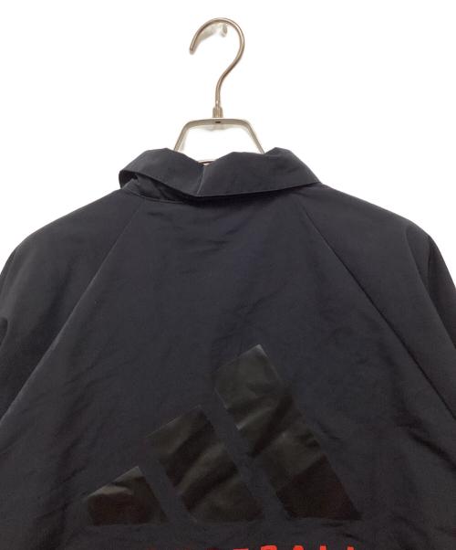 adidas（アディダス）adidas (アディダス) バスケットボールコーチジャケット ブラック サイズ:M 未使用品の古着・服飾アイテム