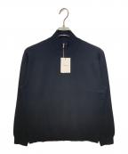 theoryセオリー）の古着「ハーフジップニット」｜ブラック