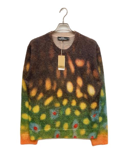 A.P.C.（アーペーセー）A.P.C. (アーペーセー) TAME IMPALA (テーム インパラ) サイケデリックモヘヤセーター マルチカラー サイズ:M 未使用品の古着・服飾アイテム