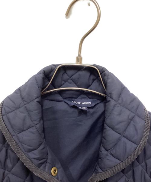 RALPH LAUREN（ラルフローレン）RALPH LAUREN (ラルフローレン) キルティングジャケット ネイビー サイズ:XL（16）160/84の古着・服飾アイテム