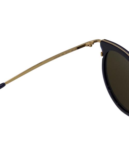 CELINE（セリーヌ）CELINE (セリーヌ) メタル×アセテートサングラス ネイビー サイズ:56-17-140の古着・服飾アイテム