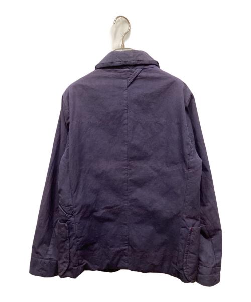 Voo（ボー）Voo (ボー) タイプライター地ステッチデザインジャケット ネイビー サイズ:ーの古着・服飾アイテム