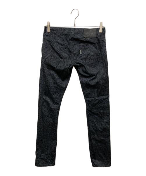 UNDERCOVERISM（アンダーカバーイズム）UNDERCOVERISM (アンダーカバーイズム) レオパード柄スキニーパンツ ブラック サイズ:1の古着・服飾アイテム