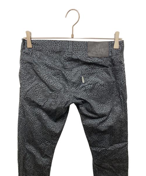 UNDERCOVERISM（アンダーカバーイズム）UNDERCOVERISM (アンダーカバーイズム) レオパード柄スキニーパンツ ブラック サイズ:1の古着・服飾アイテム