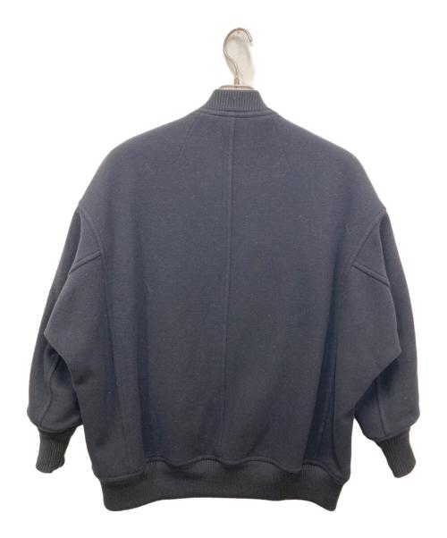 SCYE（サイ）SCYE (サイ) ダブルフェイス天竺ビッグボマージャケット ネイビー サイズ:38の古着・服飾アイテム