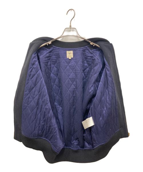 SCYE（サイ）SCYE (サイ) ダブルフェイス天竺ビッグボマージャケット ネイビー サイズ:38の古着・服飾アイテム