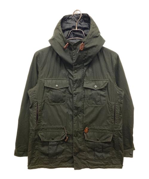 Barbour（バブアー）Barbour (バブアー) MARGARET HOWELL (マーガレットハウエル) フーデッドオイルドジャケット オリーブ サイズ:Mの古着・服飾アイテム