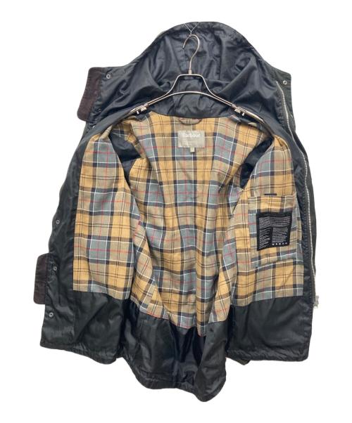 Barbour（バブアー）Barbour (バブアー) MARGARET HOWELL (マーガレットハウエル) フーデッドオイルドジャケット オリーブ サイズ:Mの古着・服飾アイテム
