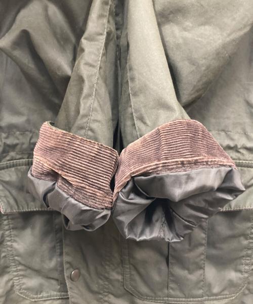 Barbour（バブアー）Barbour (バブアー) MARGARET HOWELL (マーガレットハウエル) フーデッドオイルドジャケット オリーブ サイズ:Mの古着・服飾アイテム