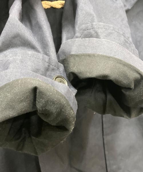 MHL（エムエイチエル）MHL (エムエイチエル) ワックスコットンライトダッフルコート ネイビー サイズ:Mの古着・服飾アイテム