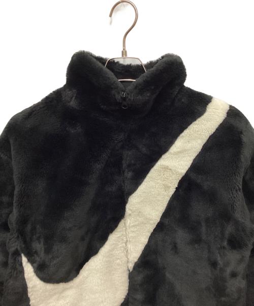 NIKE（ナイキ）NIKE (ナイキ) エコファー ビッグスウッシュ フリースジャケット ブラック サイズ:ｓの古着・服飾アイテム