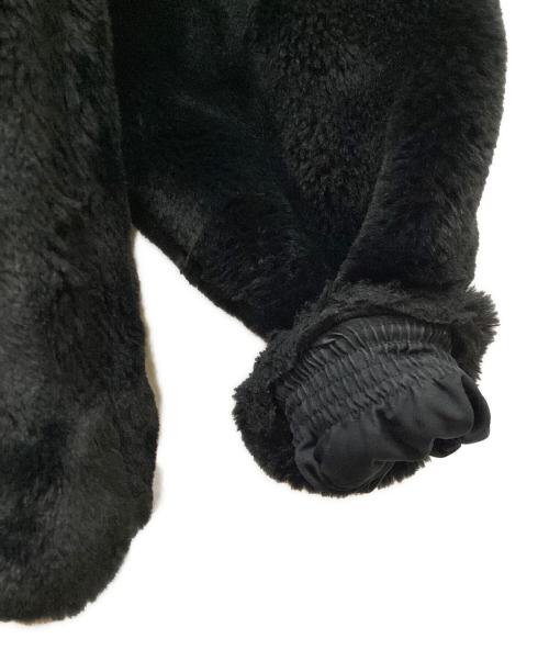 NIKE（ナイキ）NIKE (ナイキ) エコファー ビッグスウッシュ フリースジャケット ブラック サイズ:ｓの古着・服飾アイテム