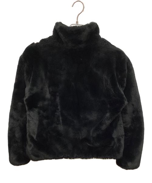 NIKE（ナイキ）NIKE (ナイキ) エコファー ビッグスウッシュ フリースジャケット ブラック サイズ:ｓの古着・服飾アイテム