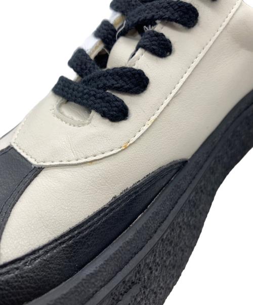 EKCOOKIES（イーケークッキーズ）EKCOOKIES (イーケークッキーズ) 厚底バイカラースニーカー ホワイト×ブラック サイズ:24cmの古着・服飾アイテム