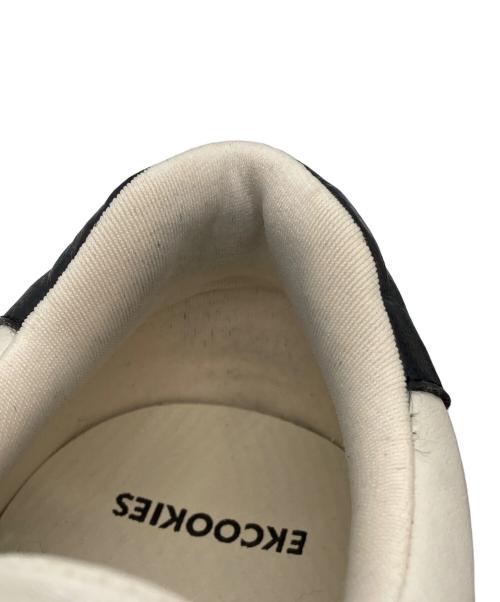 EKCOOKIES（イーケークッキーズ）EKCOOKIES (イーケークッキーズ) 厚底バイカラースニーカー ホワイト×ブラック サイズ:24cmの古着・服飾アイテム