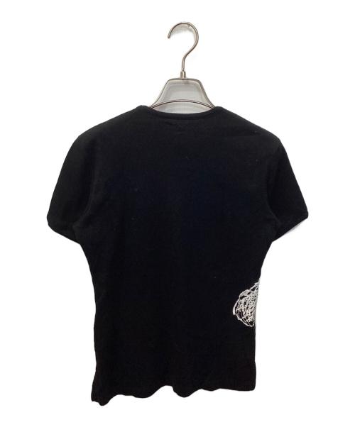 Vivienne Westwood RED LABEL（ヴィヴィアンウエストウッドレッドレーベル）Vivienne Westwood RED LABEL (ヴィヴィアンウエストウッドレッドレーベル) ビッグオーブプリントTシャツ ブラック サイズ:2の古着・服飾アイテム
