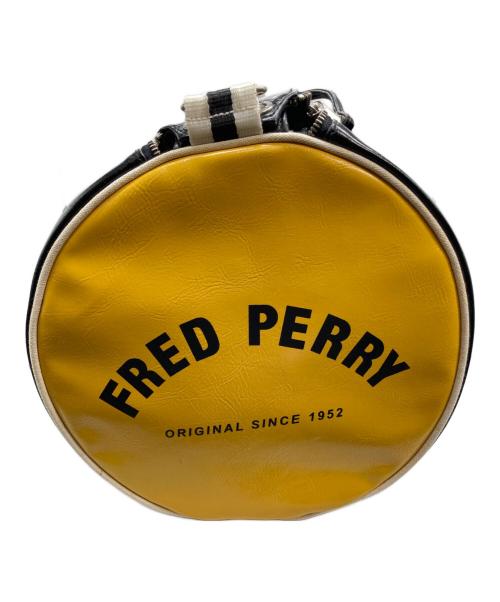 FRED PERRY（フレッドペリー）FRED PERRY (フレッドペリー) バレルバッグ ブラックの古着・服飾アイテム