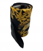 HERMESエルメス）の古着「カレ90 PASSIFLORES/パッションフラワー」｜ブラック