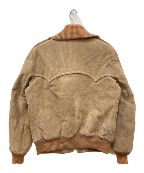 STRATOJAC（ストラトジャック）STRATOJAC (ストラトジャック) ウエスタンヨークスエードジャケット ベージュ サイズ:42の古着・服飾アイテム