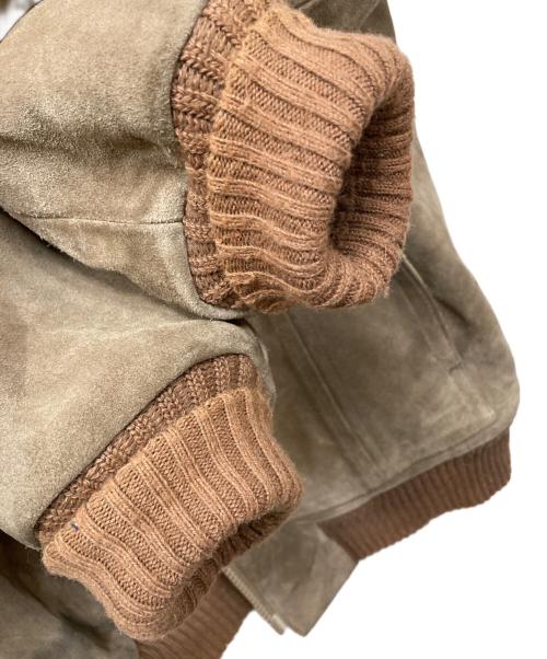 STRATOJAC（ストラトジャック）STRATOJAC (ストラトジャック) ウエスタンヨークスエードジャケット ベージュ サイズ:42の古着・服飾アイテム