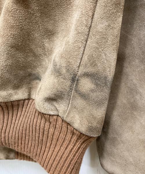 STRATOJAC（ストラトジャック）STRATOJAC (ストラトジャック) ウエスタンヨークスエードジャケット ベージュ サイズ:42の古着・服飾アイテム