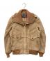 STRATOJAC（ストラトジャック）の古着「ウエスタンヨークスエードジャケット」｜ベージュ