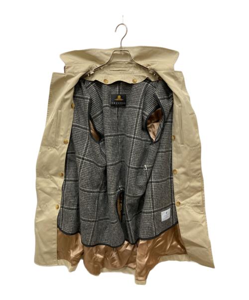 GRENFELL（グレンフェル）GRENFELL (グレンフェル) ライナー付ステンカラーコート ベージュ サイズ:40の古着・服飾アイテム