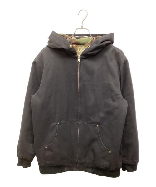 OCTOPUS ARMY（オクトパスアーミー）OCTOPUS ARMY (オクトパスアーミー) ダックアクティブパーカー ブラック サイズ:XLの古着・服飾アイテム